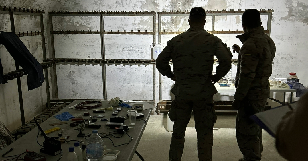 The Counter-Improvised Explosive Devices Centre of Excellence (C-IED COE) supports the Spanish Navy with its Mobile DOMEX Team