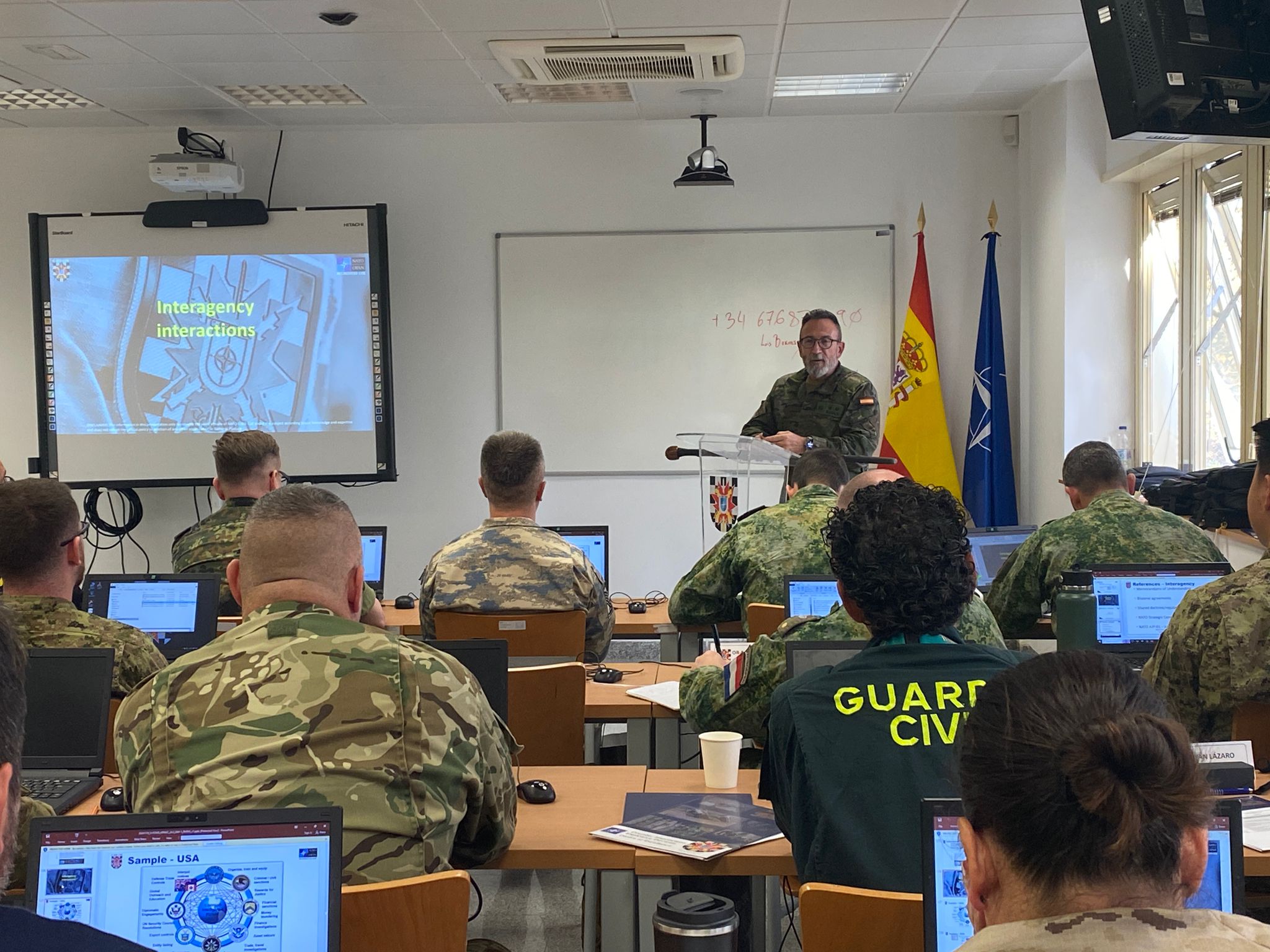 The Attack the Networks Operational Course (ATNOC) gathers 21 attendees from 8 nations