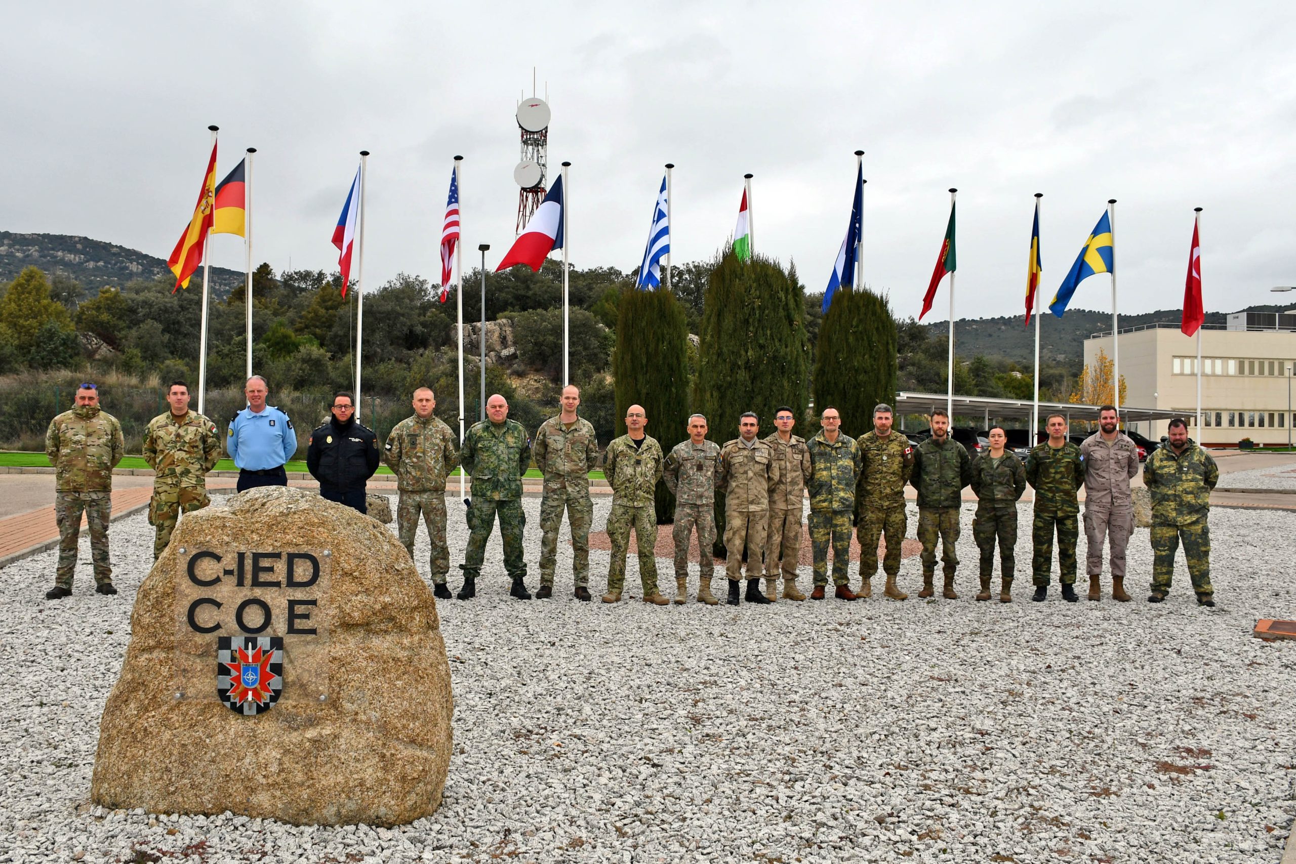 The Weapons Intelligence Team Training Developer Course (WIT TDC) receives 16 students from 9 nations