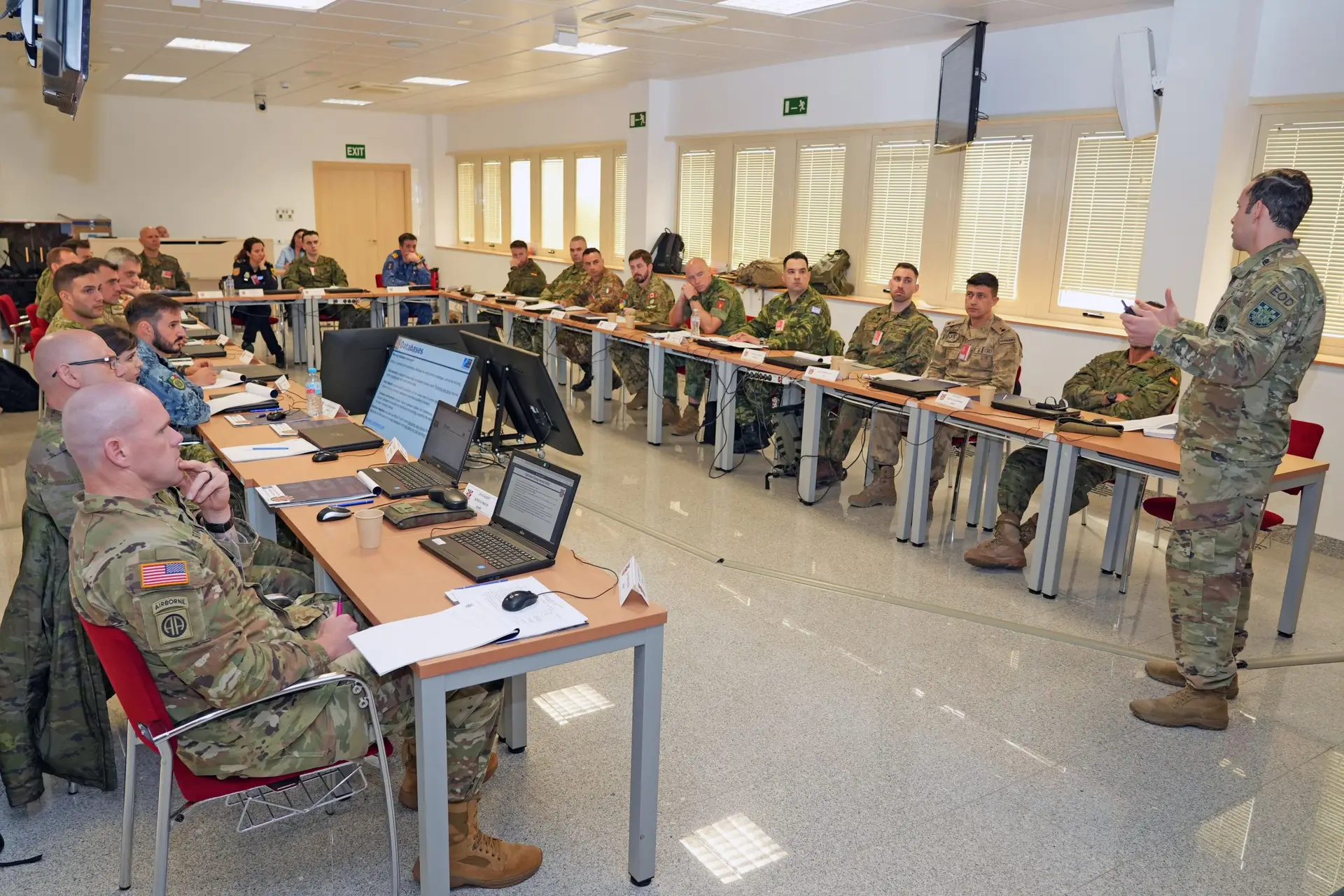 CSOC 26.1 (C-IED Staff Officers Course) gathers 23 students from 12 nations – C-IED COE